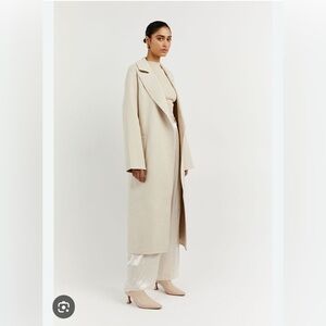 Dissh Matilda Bone Wool Felt Coat- sold out online